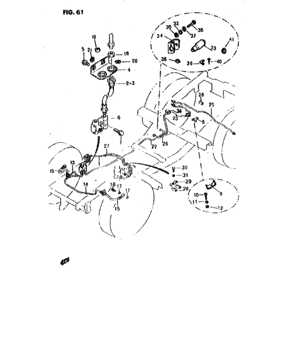 Tuyauterie de freins