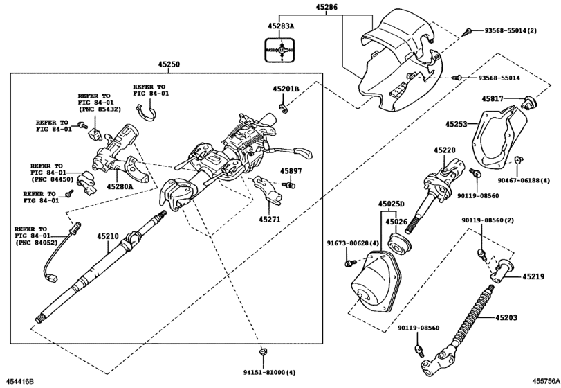 Steering Column & Shaft