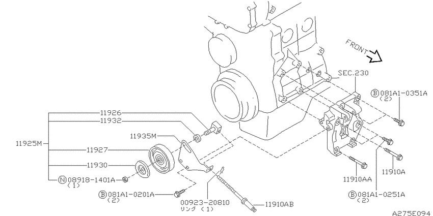 Compressor mounting & fitting