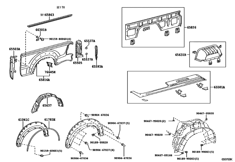 Rear Body Side Panel