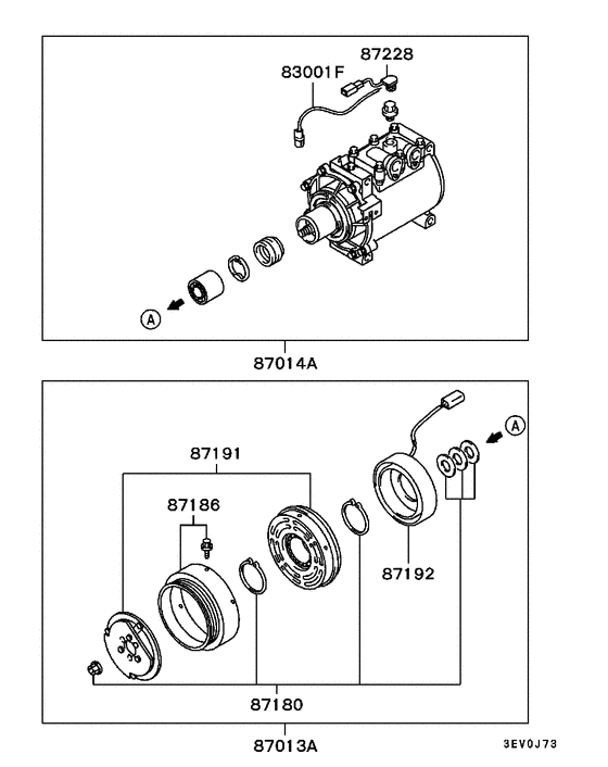 A/c condenser, piping