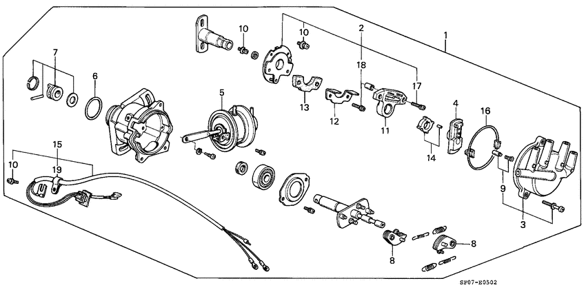 Distributor components