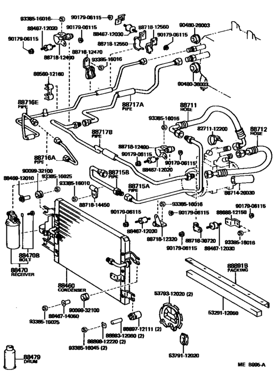 Heating & Air Conditioning - Cooler Piping