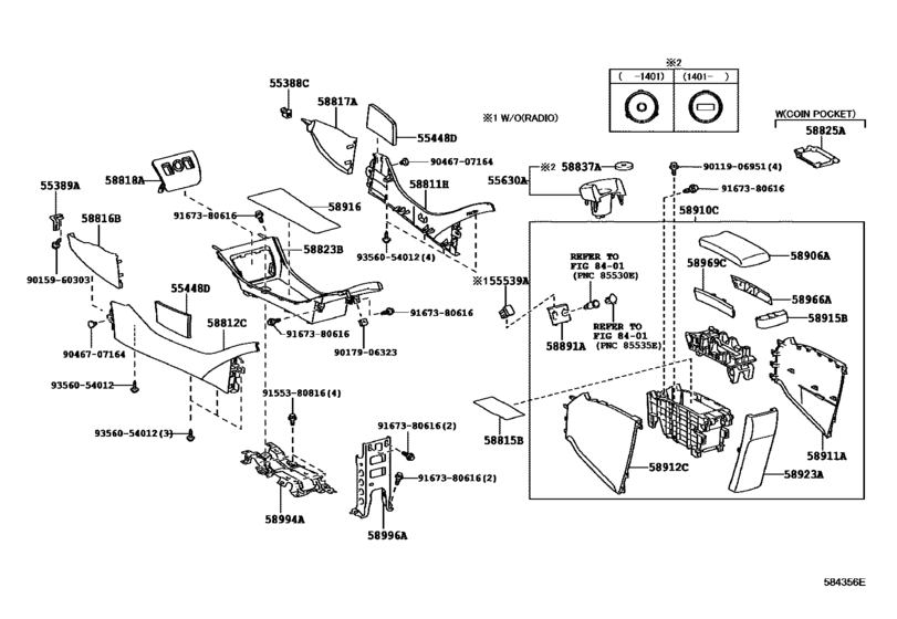 Console Box & Bracket