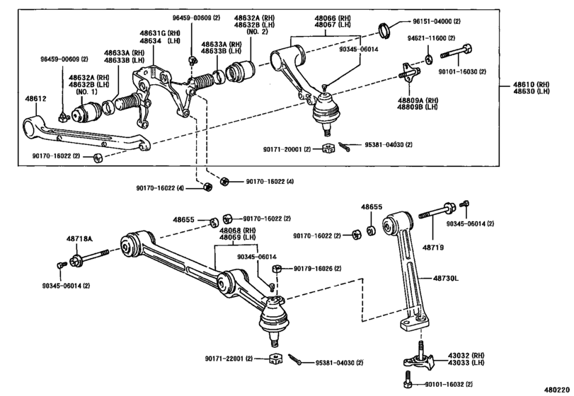 Front Axle Arm & Steering Knuckle