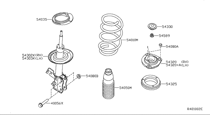 Front suspension