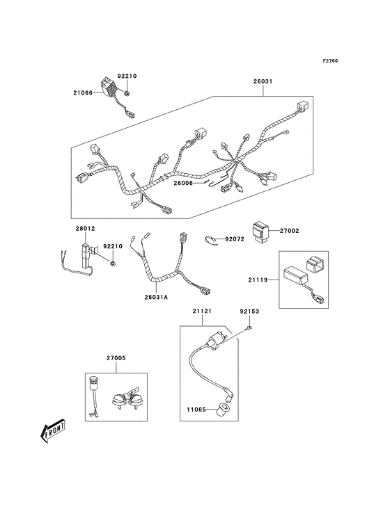 Chassis electrical equipment