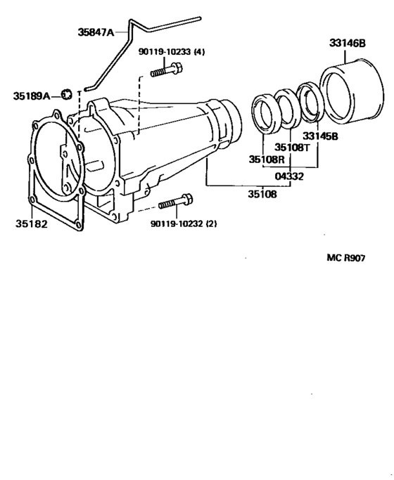 Extension Housing (Atm)