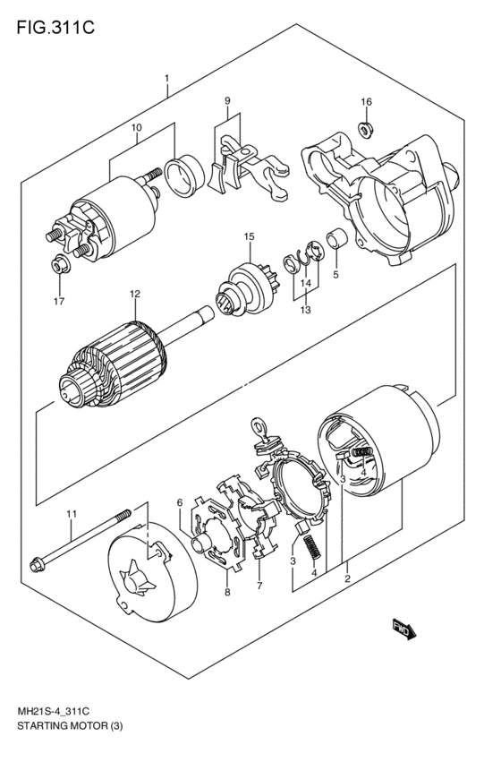 starting motor