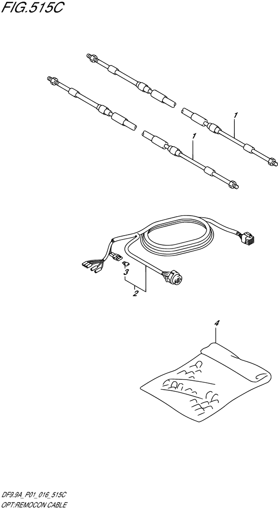 Opt:remocon cable