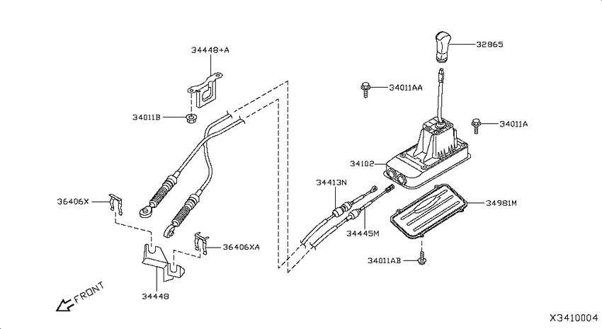 Transmission control & linkage
