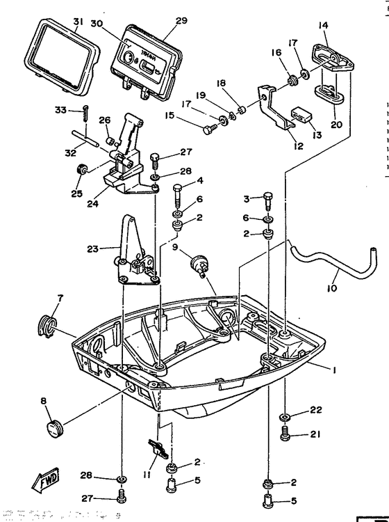 Bottom cowling