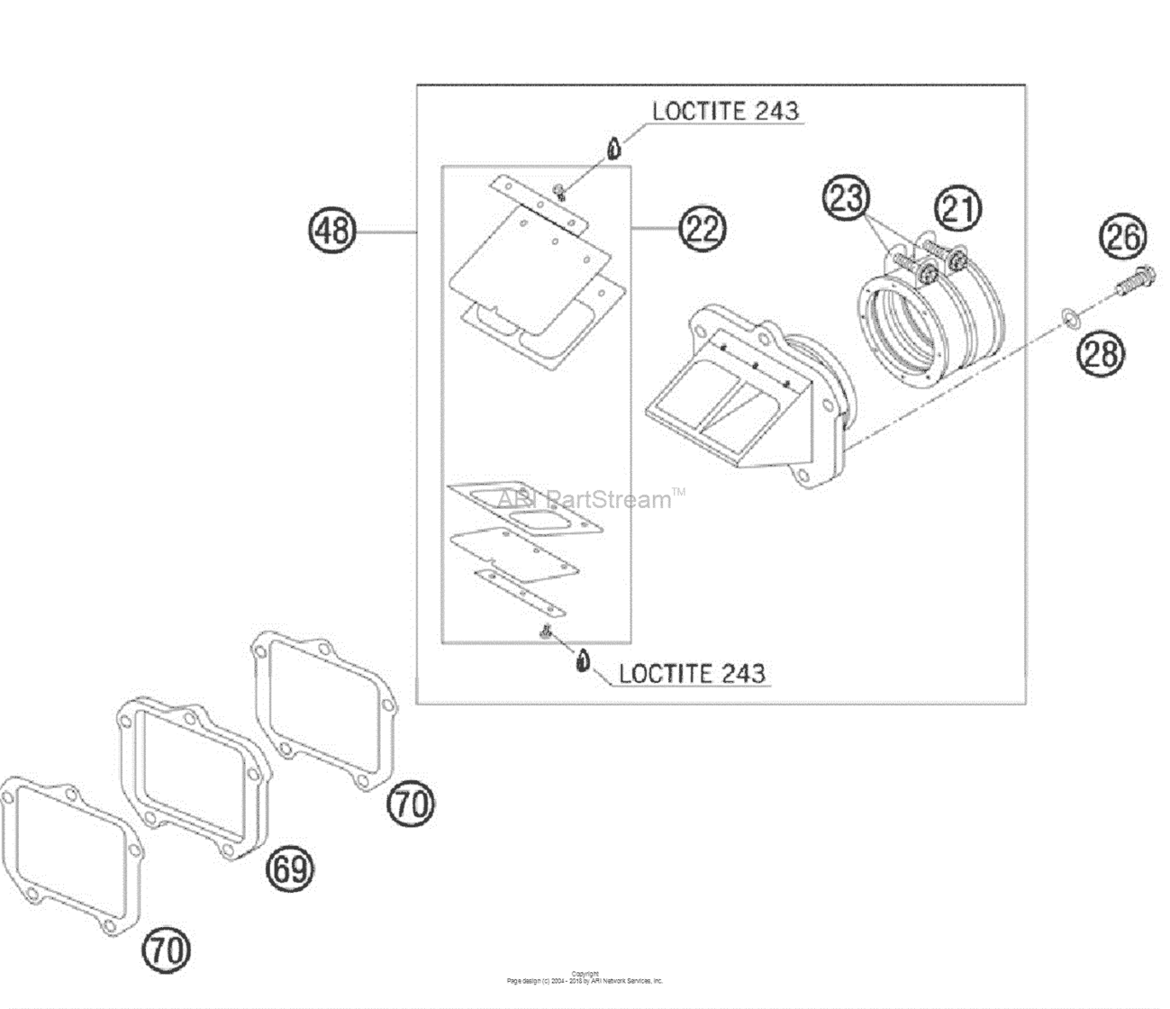 Reed Valve Case