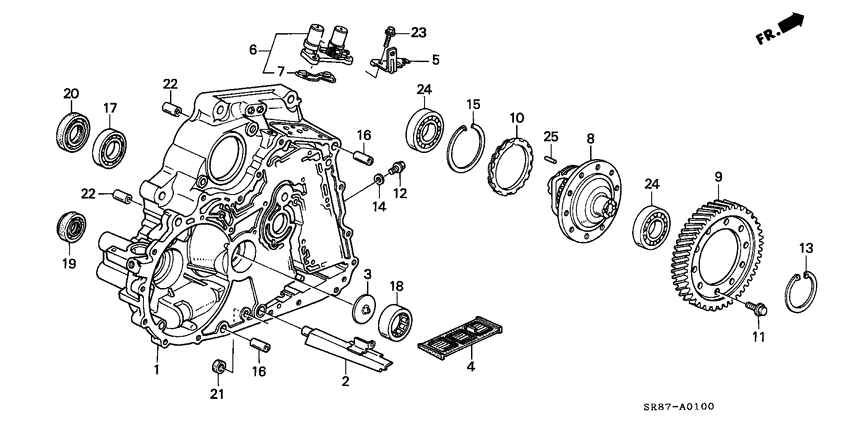 Torque converter housing