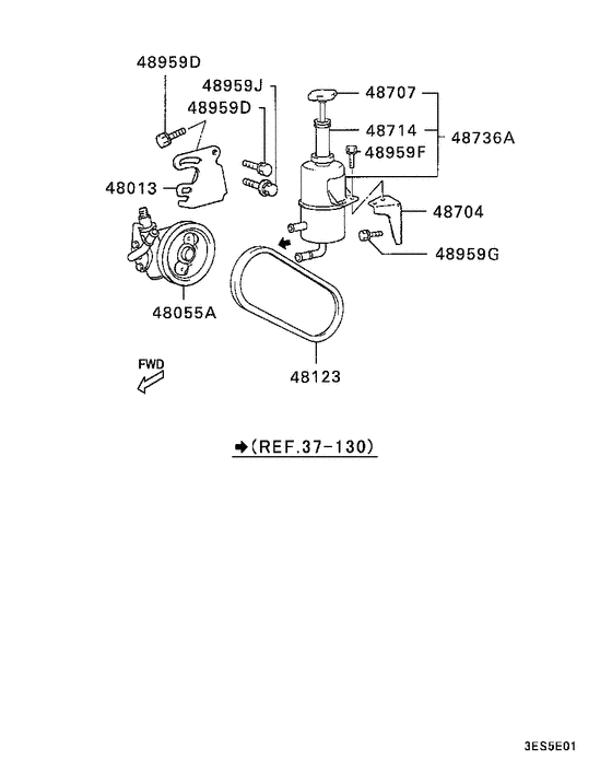 Power steering oil pump