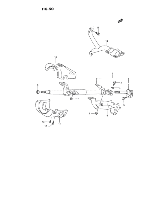 Steering column