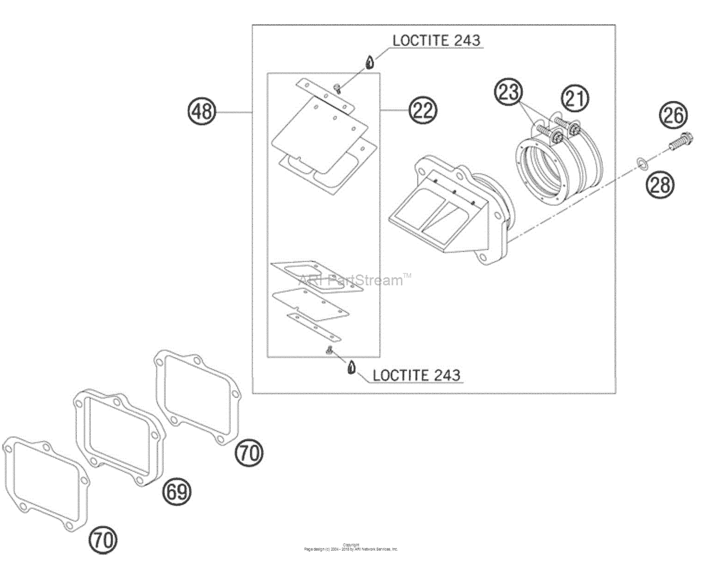 Reed Valve Case