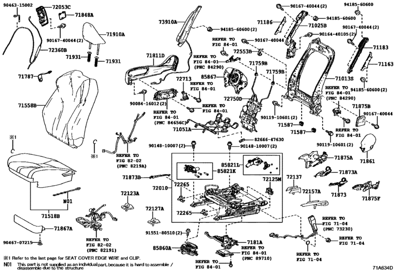 Front Seat & Seat Track