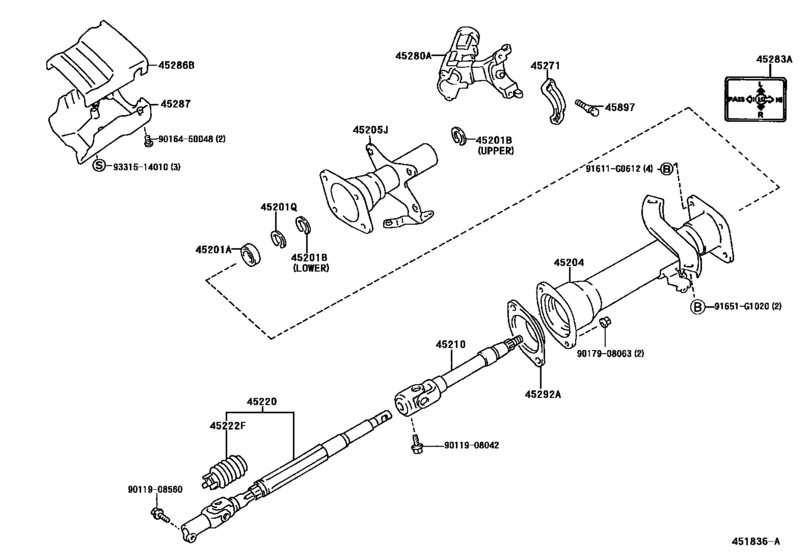 Steering Column & Shaft