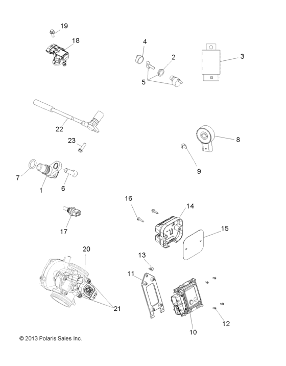 Electrical, Switches, Sensors And Ecm Modules