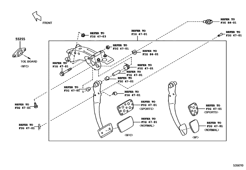 Front Fender Apron & Dash Panel