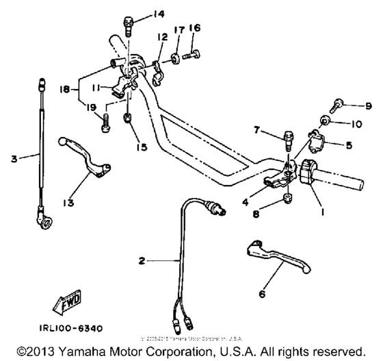 Handle switch & lever