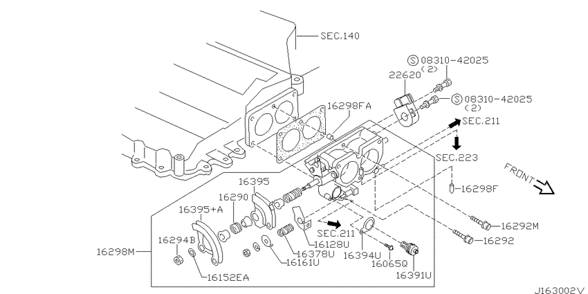 Throttle chamber