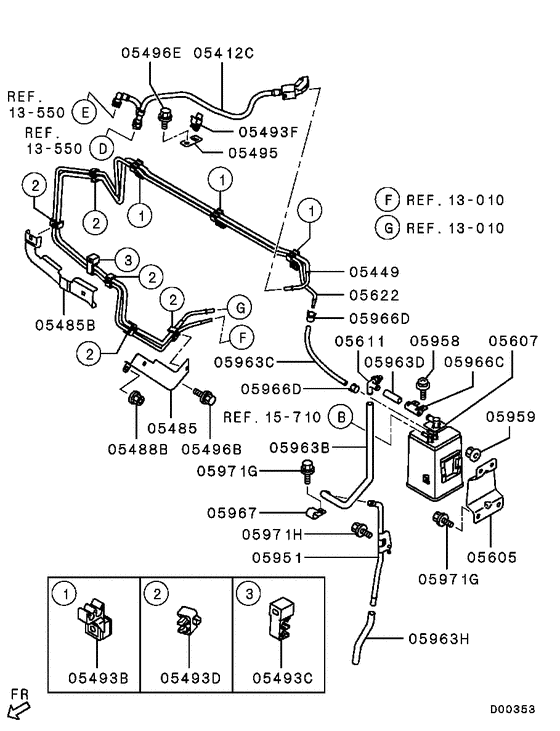 Fuel line & vapor gas control