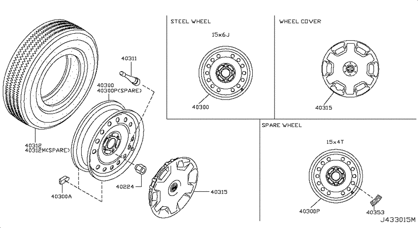 Road wheel & tire