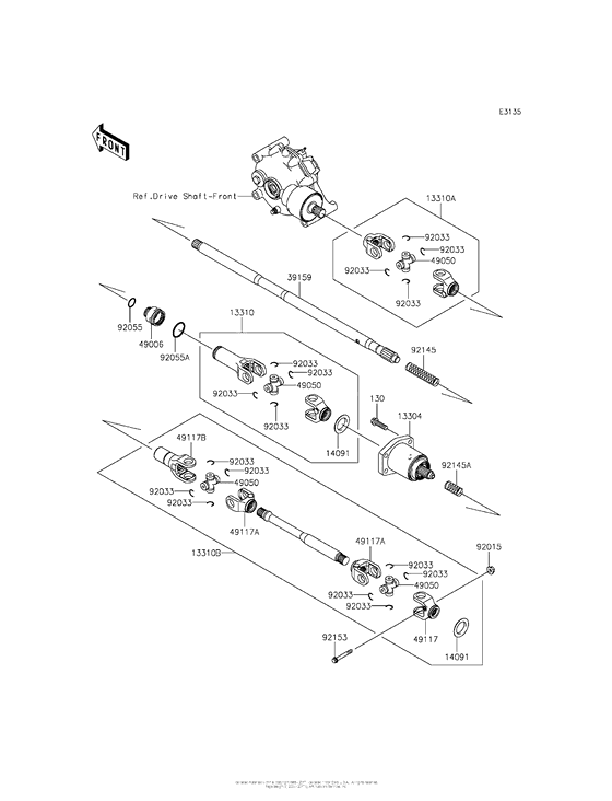 Drive Shaft-Propeller