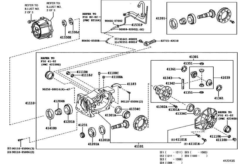 Rear Axle Housing & Differential for 2012 - 2016 Toyota RAV4/VANGUARD ...