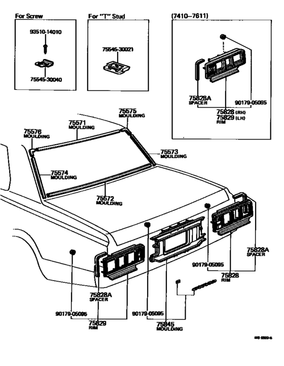 Rear Moulding
