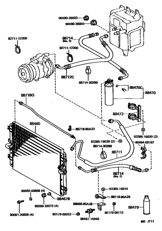 Heating & Air Conditioning - Cooler Piping