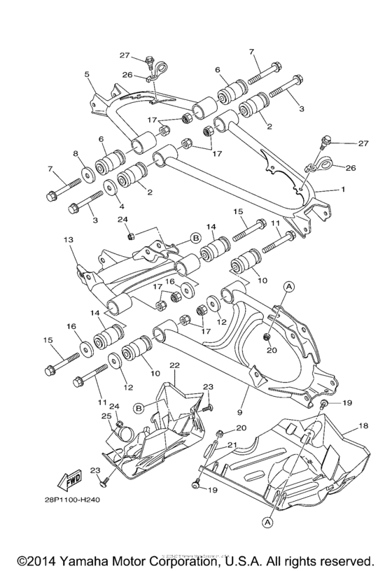 Rear arm & suspension