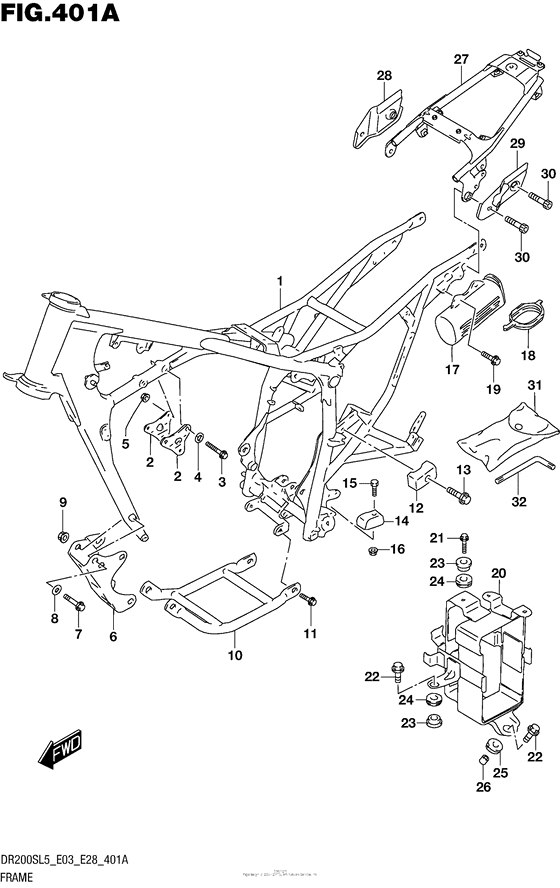 Frame (Dr200Sl5 E03)