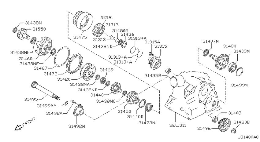 Governor,power train & planetary gear