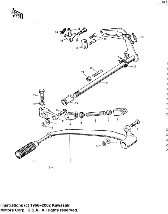 Gear change mechanism