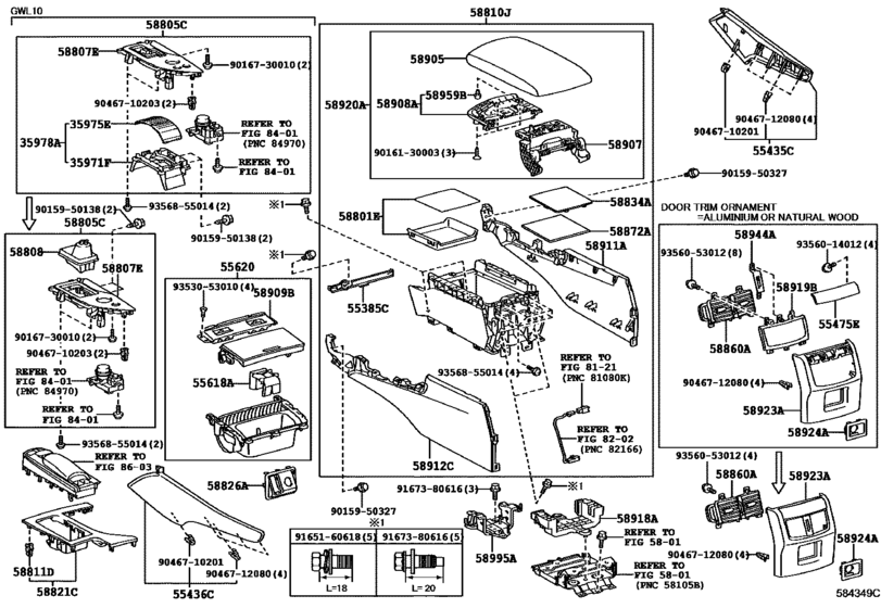 Console Box & Bracket