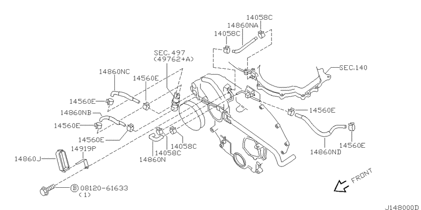 Secondary air system