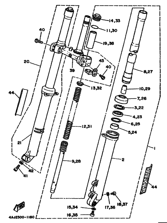 Front fork