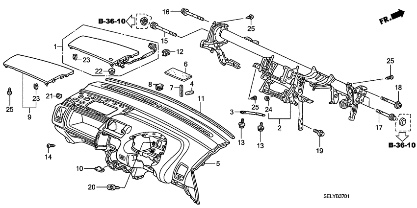 Instrument panel