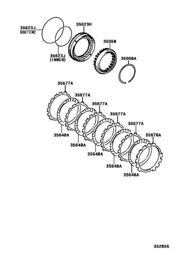 Brake No.3, 1St & Reverse Brake (Atm)