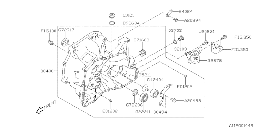 Mt, clutch housing