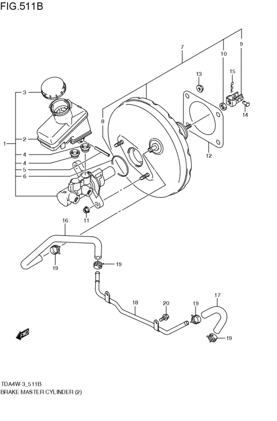 brakes master cylinder
