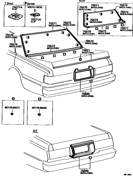 Rear Moulding