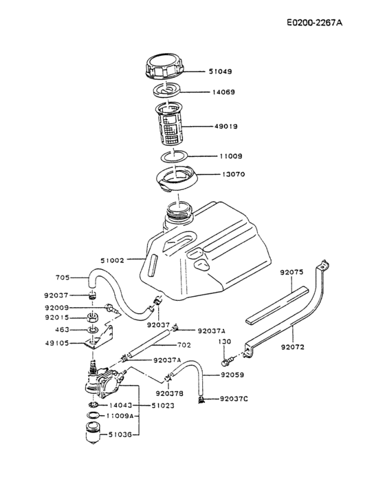 Fuel-tank/fuel-valve
