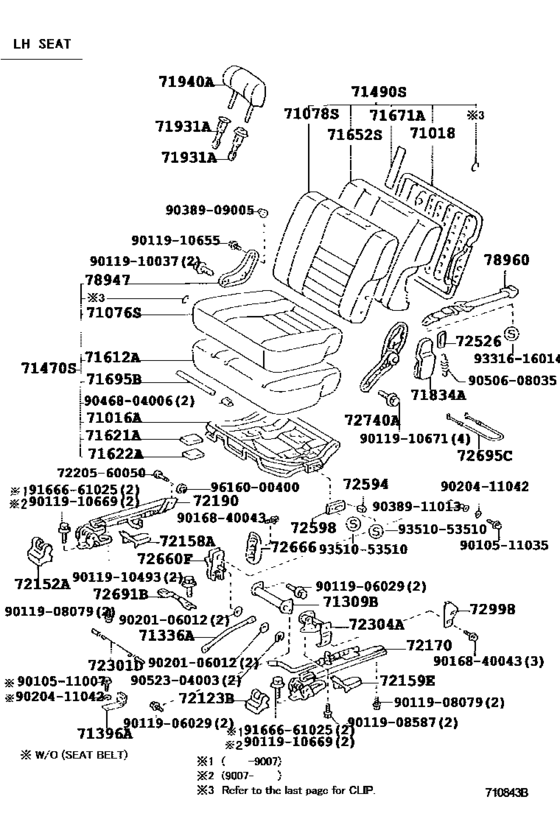 Seat & Seat Track