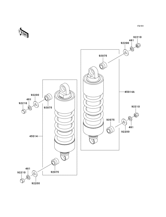 Suspension/shock absorber