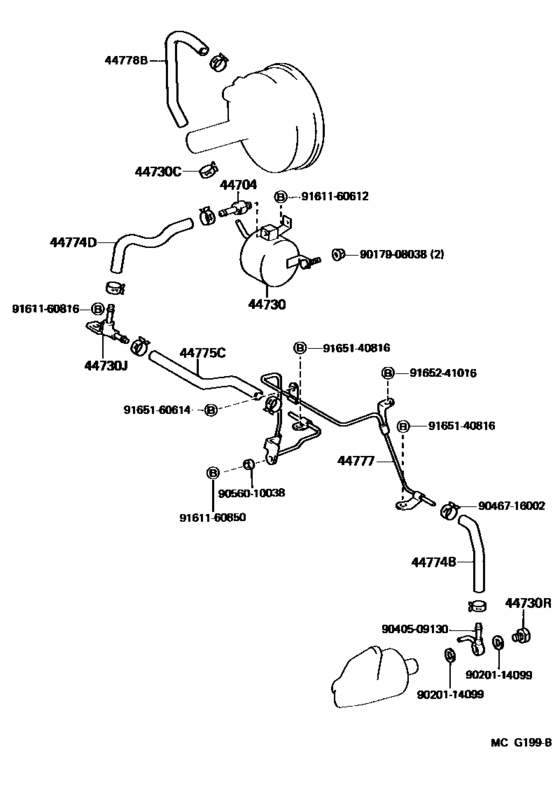 Brake Booster & Vacuum Tube