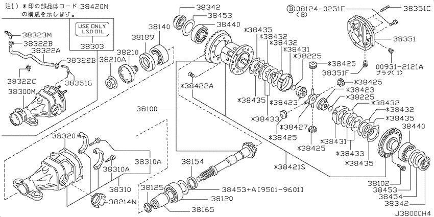 Rear final drive